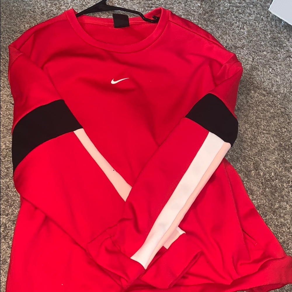 Nike Red Sweatshirt